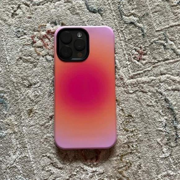 Pink Aura IPhone 15 Pro Max Case - Picture 2 of 3